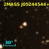 2MASS J05244544+3315005