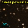 2MASS J05244516+3313083