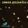 2MASS J05244352+3312421