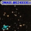 2MASS J05243335+3313535