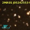 2MASS J05242553+3311302