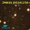 2MASS J05241256+3313347