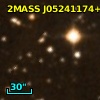 2MASS J05241174+3307482