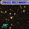 2MASS J05240607+3312064