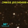 2MASS J05240488+3305554