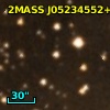 2MASS J05234552+3318242