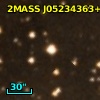 2MASS J05234363+3318371