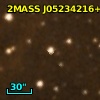 2MASS J05234216+3310360