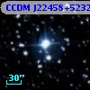 CCDM J22458+5232AB