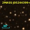 2MASS J05244399+3304164