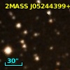 2MASS J05244399+3311458