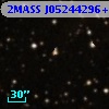 2MASS J05244296+3305345