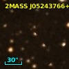 2MASS J05243766+3311081