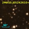 2MASS J05242610+3309221