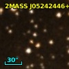 2MASS J05242446+3316131