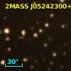 2MASS J05242300+3305154