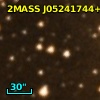 2MASS J05241744+3313084