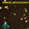 2MASS J05241650+3316199