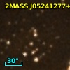 2MASS J05241277+3316340