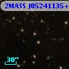 2MASS J05241135+3305257