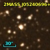 2MASS J05240696+3311498