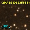 2MASS J05235688+3318157