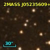 2MASS J05235609+3318330