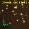 2MASS J05235089+3308556
