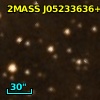 2MASS J05233636+3305434