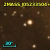 2MASS J05233504+3309202