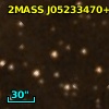 2MASS J05233470+3306051
