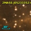 2MASS J05233352+3312305