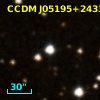 CCDM J05195+2433A