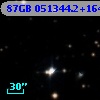 87GB 051344.2+164729