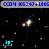 CCDM J05247+1805C