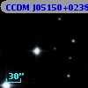 CCDM J05150+0238AB