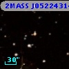 2MASS J05224314+0014330