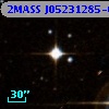 2MASS J05231285-0254360