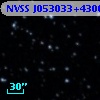 NVSS J053033+430642