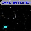 2MASS J05332542+3659475