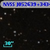 NVSS J052639+343458