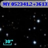 MY 052341.2+361335.0