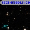 87GB 053000.5+290722