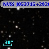 NVSS J053715+282649