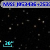 NVSS J053436+253317