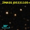 2MASS J05331105+2514443