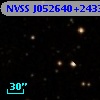 NVSS J052640+243301