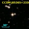 CCDM J05365+2338B