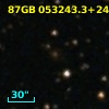 87GB 053243.3+243029