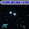 CCDM J05366+1703A